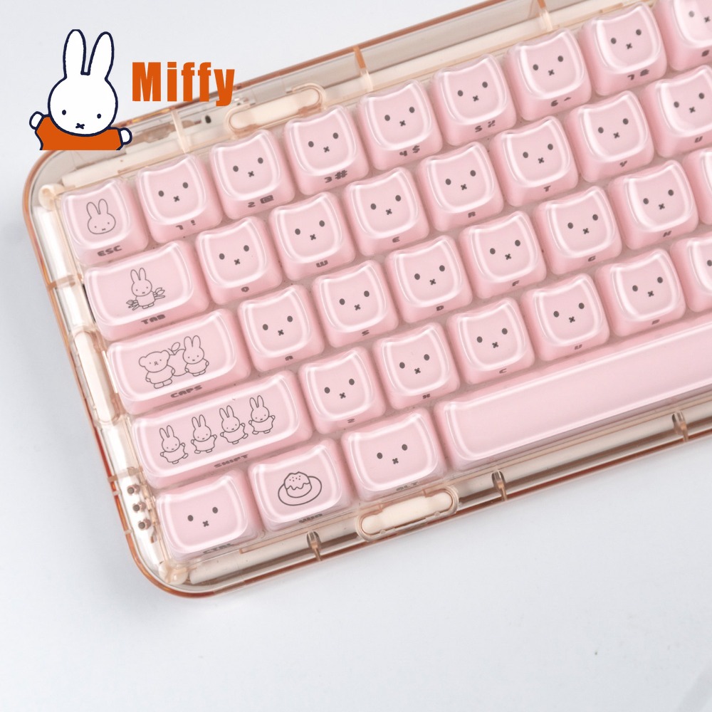 Kawaii Miffy Keycaps 귀여운 토끼 키  - Esports Gaming Pc 리뷰 및 가격