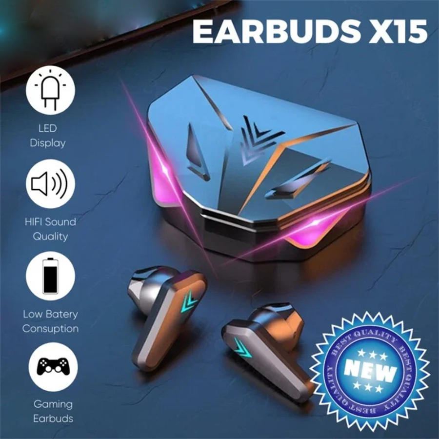 X15 TWS 무선 이어폰 블루투스 헤드폰, 65ms  - Esports Gaming Gear 리뷰 및 가격