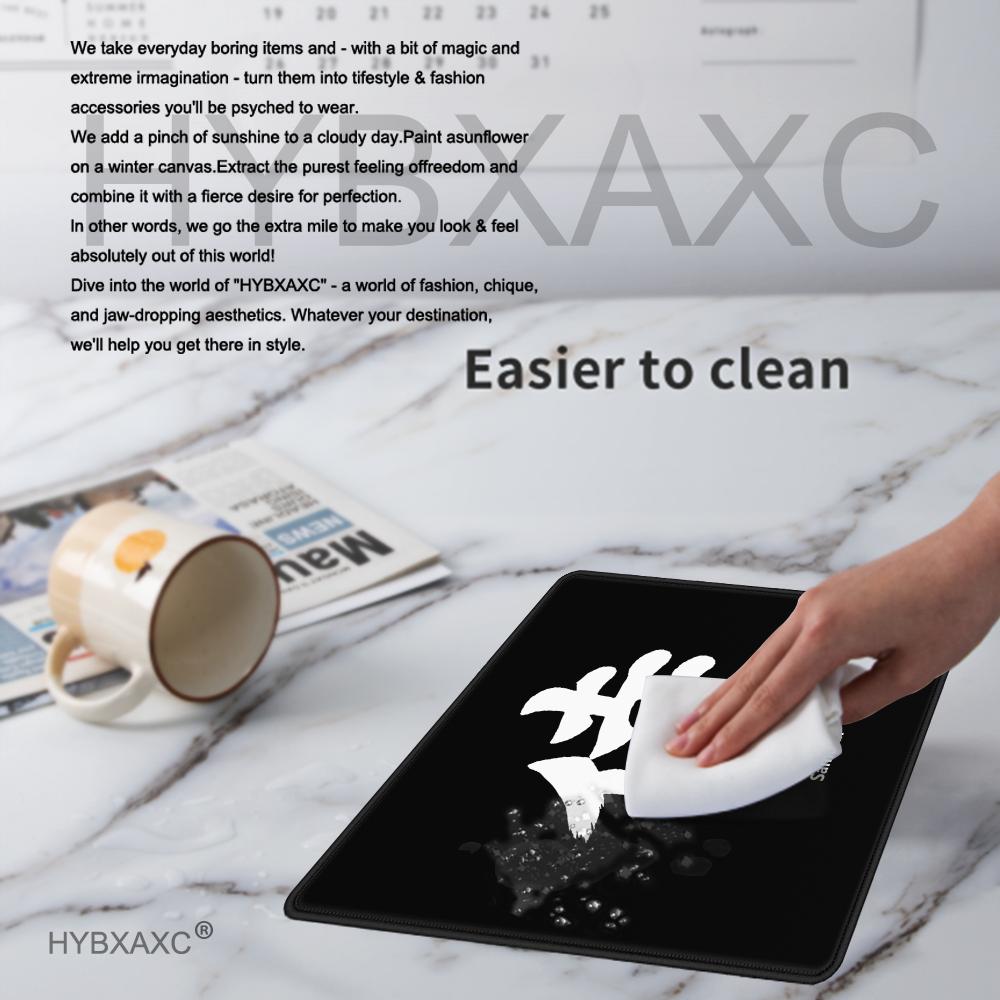 HYBXAXC e스포츠 마우스 패드, 검은색 배경, 심 - Esports Gaming Logos 리뷰 및 가격