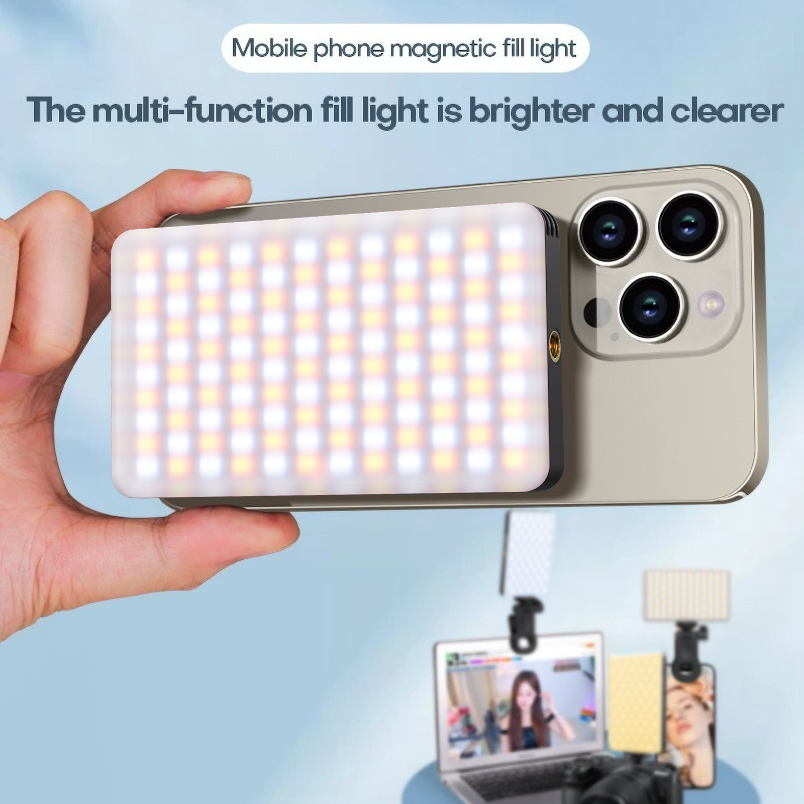 자석식 휴대폰 조명등 듀얼 LED 패널 120+40 탈 - Led Light Panel Stream 리뷰 및 가격