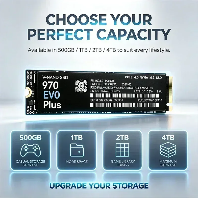 970 EVO Plus M.2 NVMe SSD, 4TB - Samsung Ssd 980 Pro 리뷰 및 가격