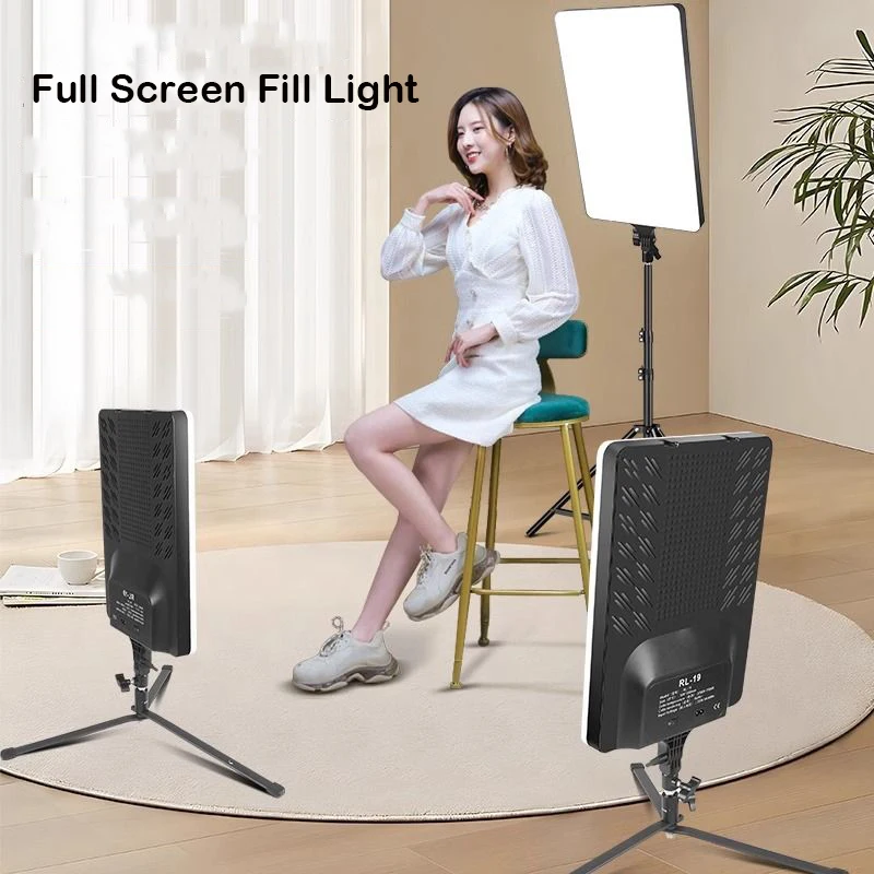사진 촬영용 대형 LED 비디오 조명, 셀카 조광 가능 - Led Light Panel Stream 리뷰 및 가격
