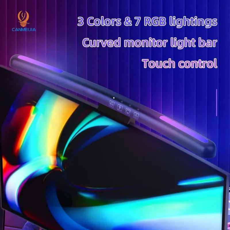 곡선 LED 모니터 라이트 바, USB RGB PC 스 - Esports Gaming Pc 리뷰 및 가격